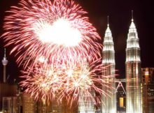 KL New Years Eve Fireworks
