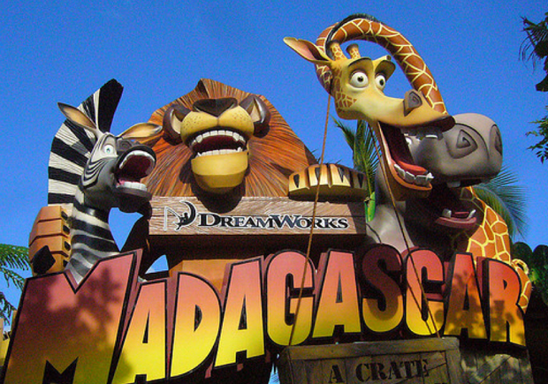 Madagasca Place in Universal Studios Rides and 