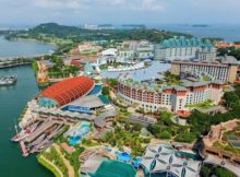 Overview of Sentosa in Singapore